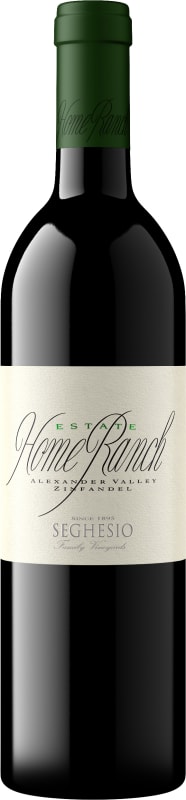 Seghesio Home Ranch Zinfandel 2018 Front Bottle Shot