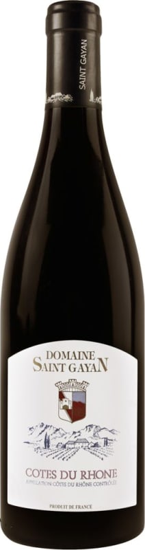 Domaine Saint Gayan Cotes du Rhone 2012 Front Bottle Shot