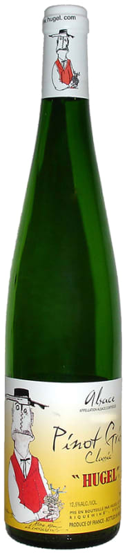 Hugel Classic Pinot Gris 2015 Front Bottle Shot