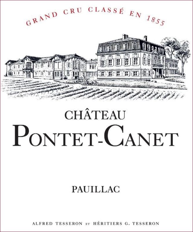 Chateau Pontet-Canet (1.5 Liter Magnum) 2022 Front Label