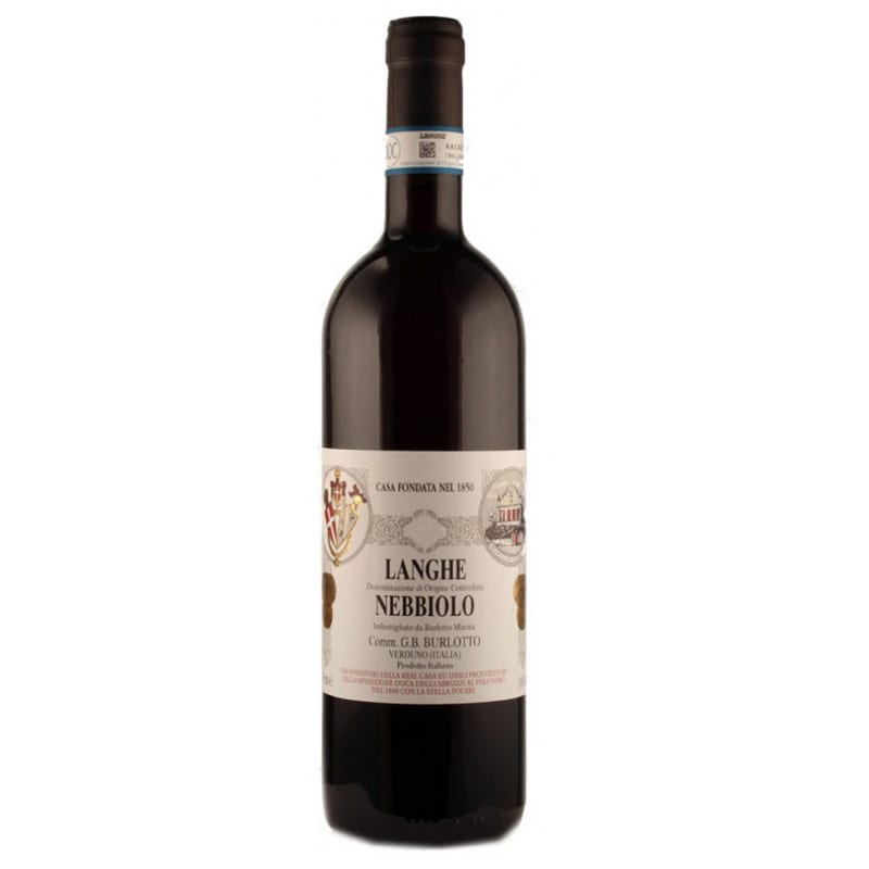 G.B. Burlotto Langhe Nebbiolo 2017 Front Bottle Shot