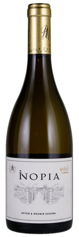 Rotem & Mounir Saouma Inopia Blanc Cotes du Rhone Villages 2017 Front Bottle Shot