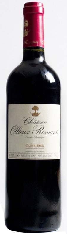 Chateau Ollieux Romanis Cuvee Classique Rouge 2016 Front Bottle Shot