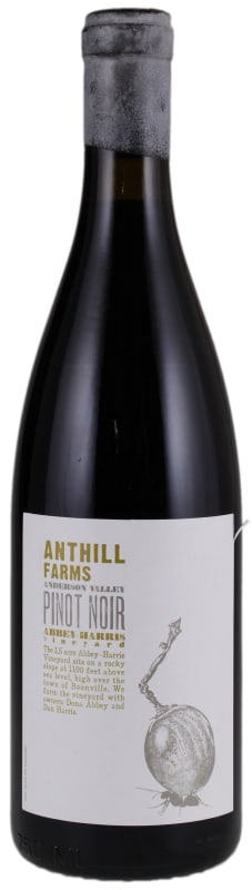 Anthill Farms Abbey-Harris Vineyard Pinot Noir 2017 Front Bottle Shot