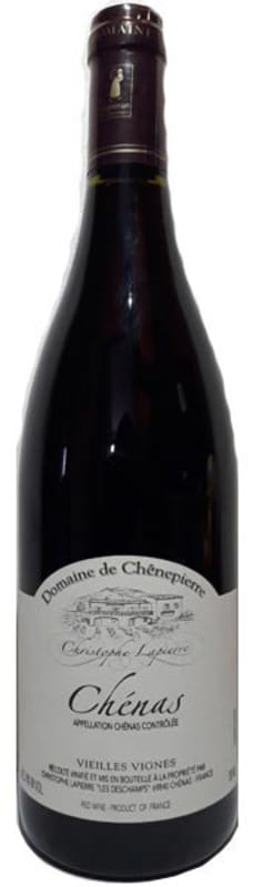 Christophe Lapierre Domaine de Chenepierre Chenas Vieilles Vignes 2019 Front Bottle Shot