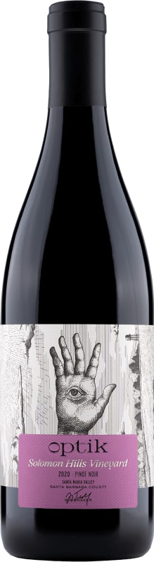 Optik Solomon Hills Pinot Noir 2020 Front Bottle Shot