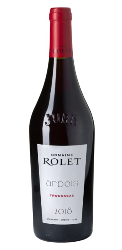 Domaine Rolet Arbois Trousseau 2018 Front Bottle Shot