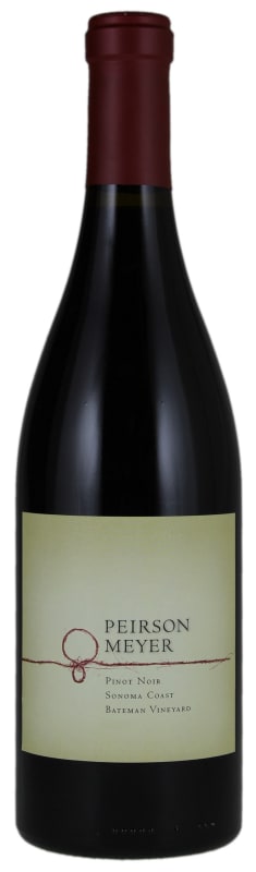 Peirson Meyer Bateman Vineyard Pinot Noir 2014 Front Bottle Shot