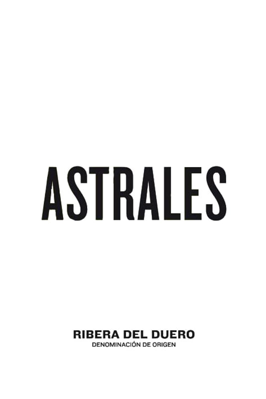 Bodegas Los Astrales Ribera del Duero 2010 Front Label