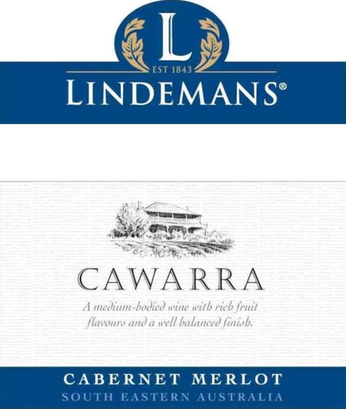 Lindeman’s Bin Series Cawarra Cabernet-Merlot 2008 Front Label