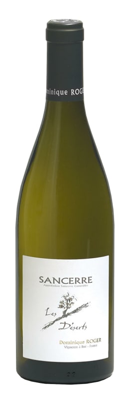 Dominique Roger Sancerre Les Deserts 2023 Front Bottle Shot