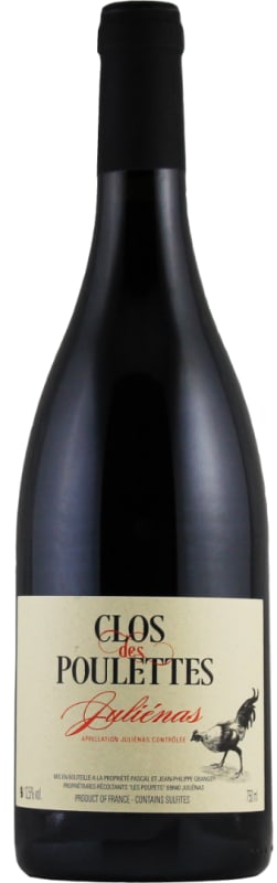 Pascal Granger Julienas Clos des Poulettes 2018 Front Bottle Shot