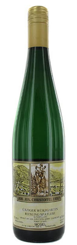 J.J. Christoffel Urziger Wurzgarten Riesling Spatlese 2014 Front Bottle Shot