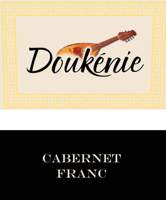 Doukenie Winery Cabernet Franc 2008 Front Label