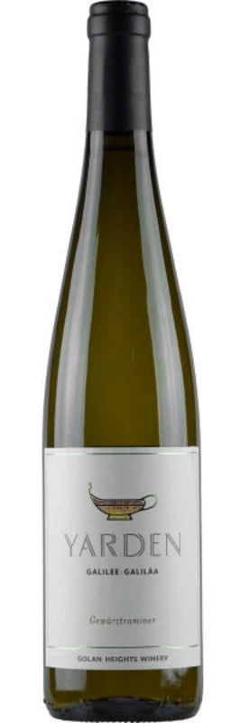 Yarden Gewurztraminer (OK Kosher) 2019 Front Bottle Shot