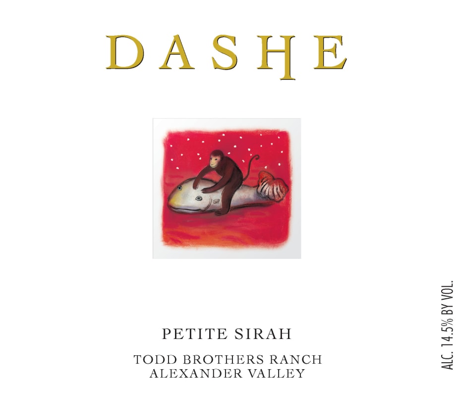 Dashe Todd Brothers Ranch Petite Sirah 2008 Front Label
