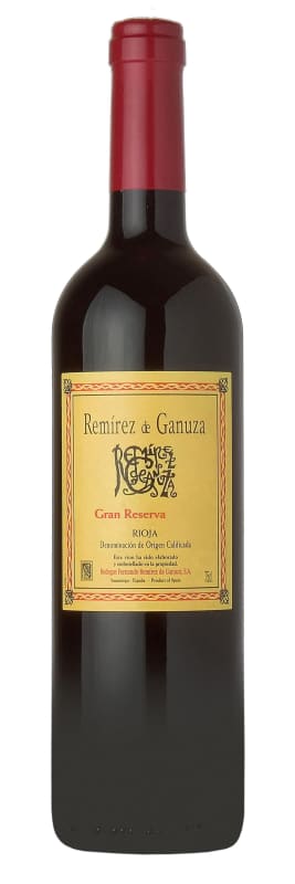 Remirez de Ganuza Rioja Gran Reserva 2012 Front Bottle Shot