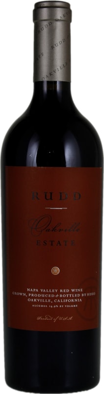 Rudd Oakville Estate Cabernet Sauvignon 2003 Front Bottle Shot