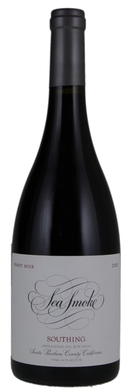 Sea Smoke Cellars Southing Pinot Noir 2005 Front Bottle Shot