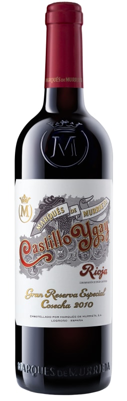 Marques de Murrieta Castillo Ygay Gran Reserva Especial 2010 Front Bottle Shot