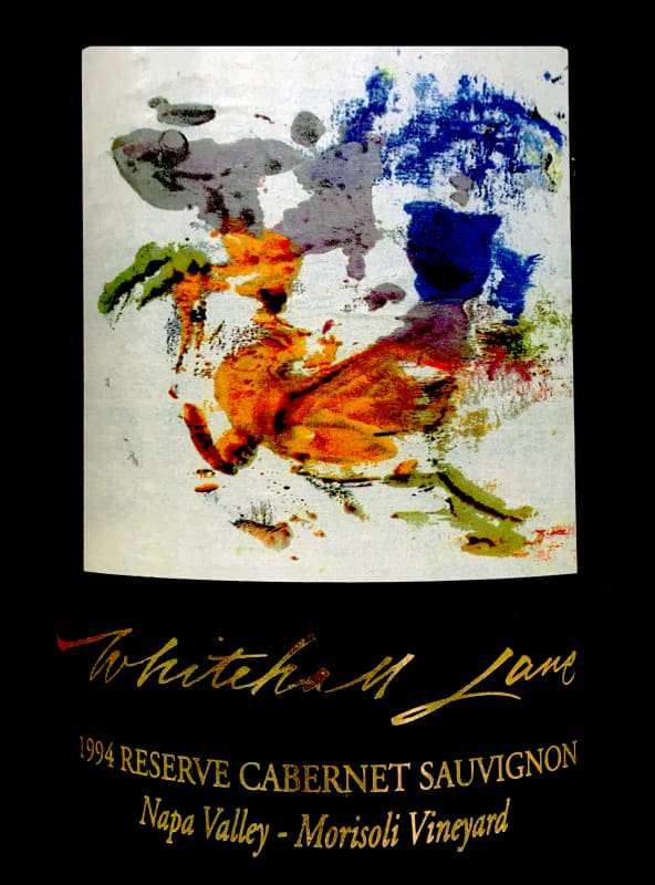 Whitehall Lane Morisoli Vineyard Reserve Cabernet Sauvignon (1.5 Liter Magnum) 1994 Front Label