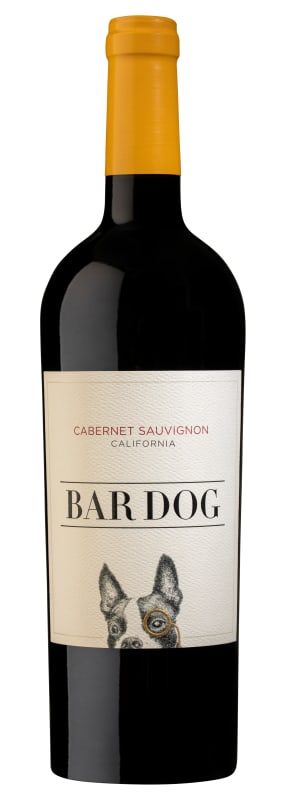 Bar Dog Cabernet Sauvignon 2021 Front Bottle Shot