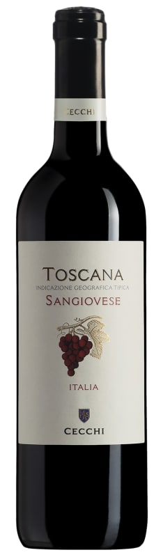 Cecchi Sangiovese di Toscana 2020 Front Bottle Shot