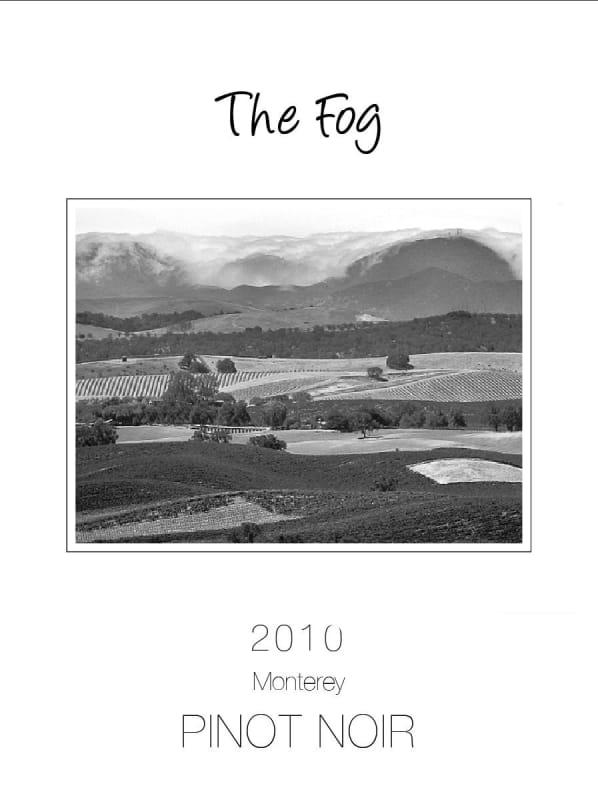 California Landscape The Fog Pinot Noir 2010 Front Label