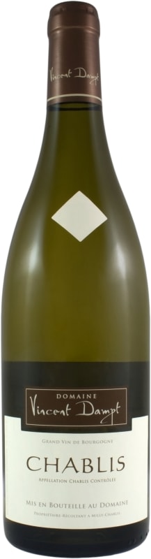 Domaine Vincent Dampt Chablis 2017 Front Bottle Shot