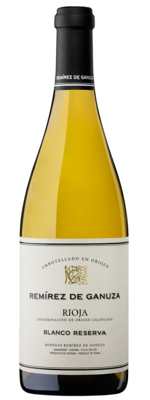 Remirez de Ganuza Blanco Reserva 2021 Front Bottle Shot