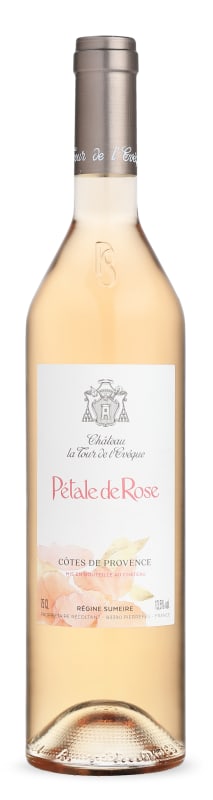Chateau La Tour De l'Eveque Petale de Rose 2021 Front Bottle Shot