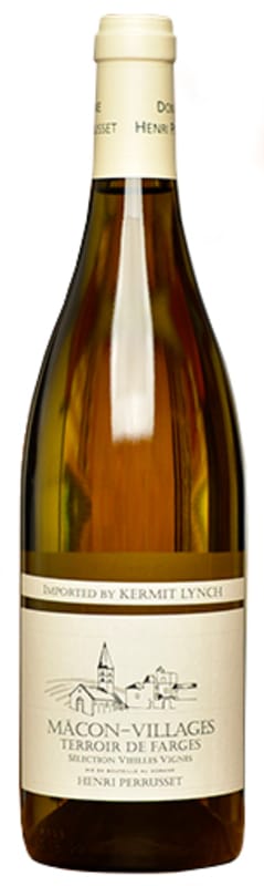 Henri Perrusset Macon-Villages Terroir de Farges Selection Vieilles Vignes 2024 Front Bottle Shot