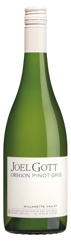 Joel Gott Oregon Pinot Gris 2023 Front Bottle Shot