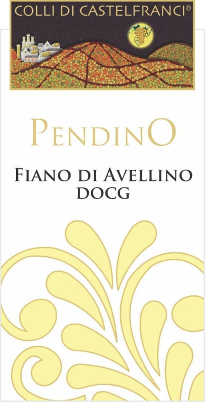 Colli di Castefranci Srl Fiano di Avellino Pendino 2016 Front Label