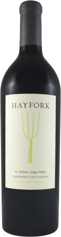 Hayfork Lewelling Ranch Cabernet Sauvignon 2016 Front Bottle Shot