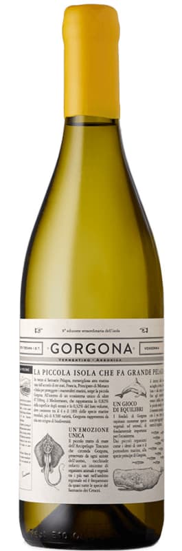 Frescobaldi Gorgona 2022 Front Bottle Shot