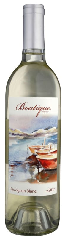 Boatique Sauvignon Blanc 2019 Front Bottle Shot