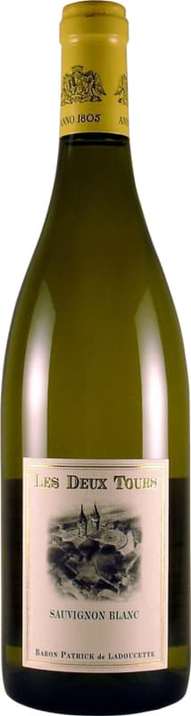 Ladoucette Les Deux Tours Sauvignon Blanc 2019 Front Bottle Shot
