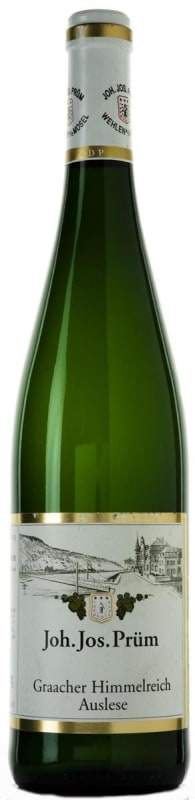 Joh. Jos. Prüm Graacher Himmelreich Auslese Riesling (scuffed labels) 2007 Front Bottle Shot