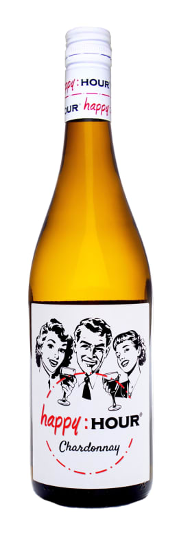 Happy Hour Chardonnay 2020 Front Bottle Shot