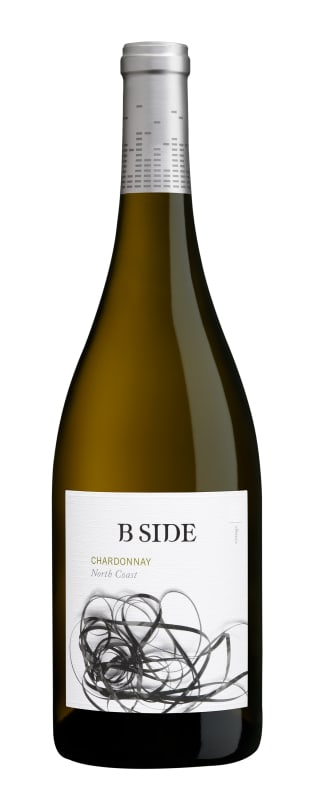 B Side North Coast Chardonnay 2017 Front Bottle Shot