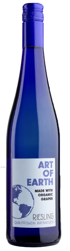 Art of Earth Organic Riesling 2020 Front Bottle Shot