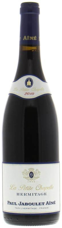 Jaboulet Hermitage La Petite Chapelle 2010 Front Bottle Shot