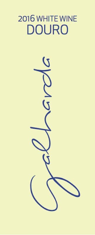 Galharda Douro White 2016 Front Label