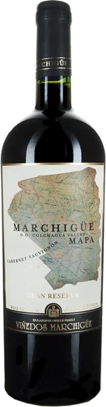 Marchigue Mapa Gran Reserva Cabernet Sauvignon 2017 Front Bottle Shot