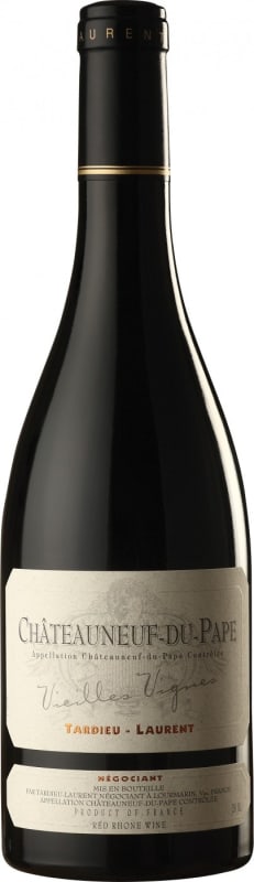 Tardieu-Laurent Chateaneuf du Pape Vieilles Vignes (torn labels) 2009 Front Bottle Shot
