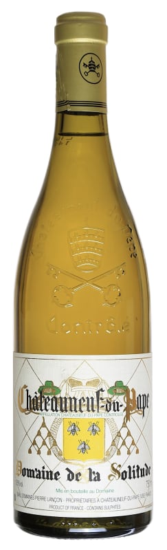 Domaine de la Solitude Chateauneuf-du-Pape Blanc 2016 Front Bottle Shot