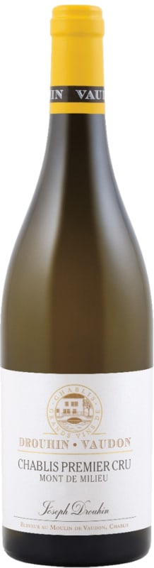 Domaine Drouhin Vaudon Chablis Mont de Milieu Premier Cru 2016 Front Bottle Shot