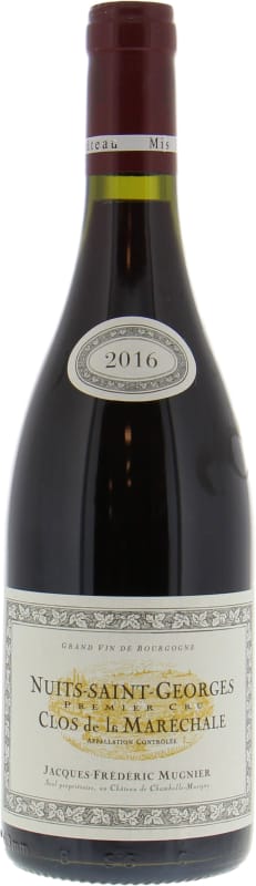 Domaine Jacques-Frederic Mugnier Nuits-Saint-Georges Clos de la Marechale Premier Cru 2016 Front Bottle Shot
