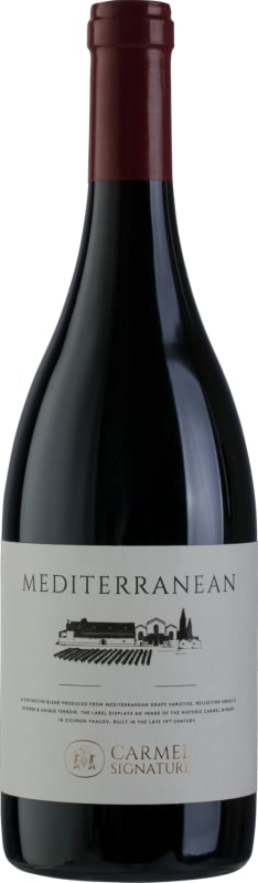 Carmel Mediterranean Red Blend (OU Kosher) 2019 Front Bottle Shot